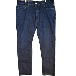 Levis 541 Jeans Mens 40x33 Blue Dark Wash Athletic Taper Stretch Denim 5-Pocket